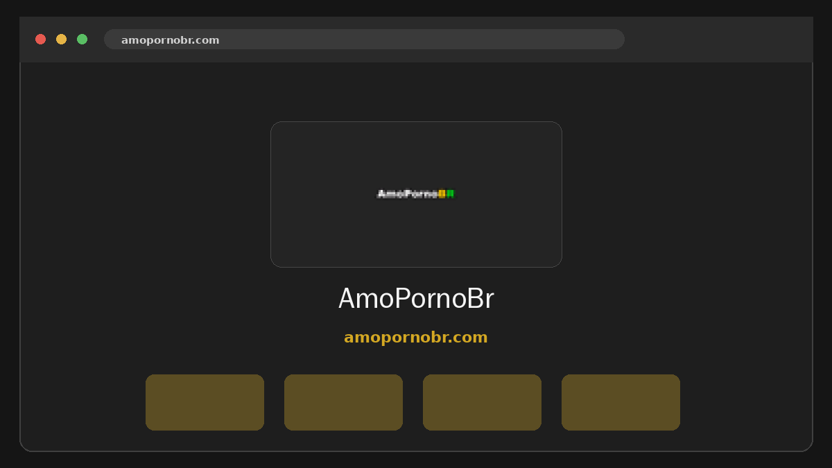 AmoPornoBr Prévia do site