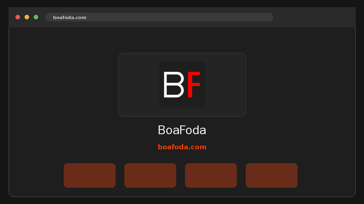 BoaFoda Prévia do site