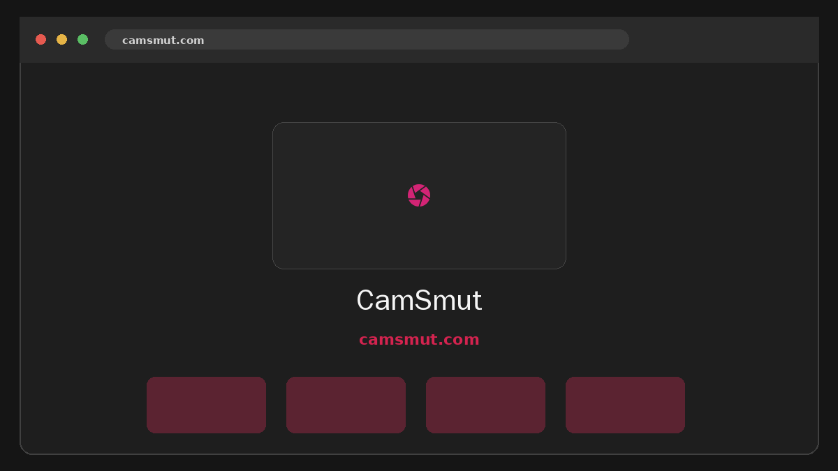 CamSmut Prévia do site