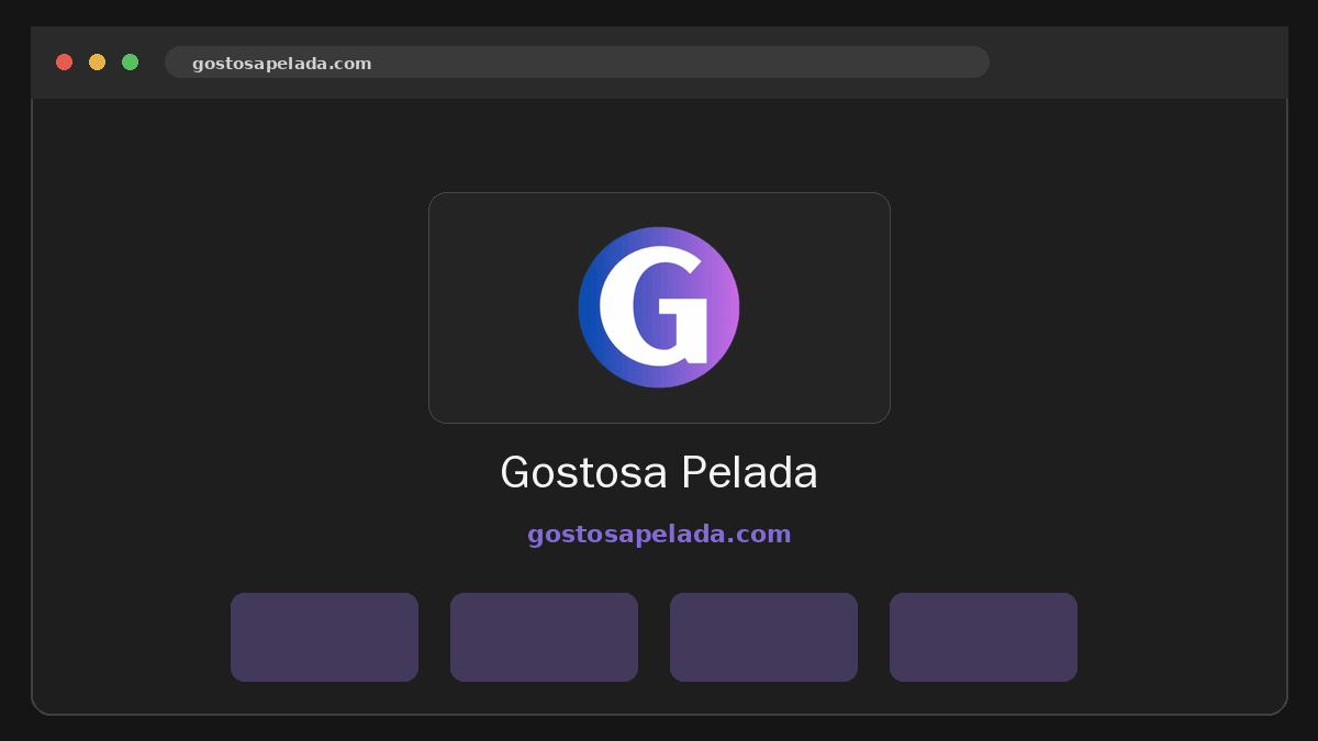 Gostosa Pelada Prévia do site