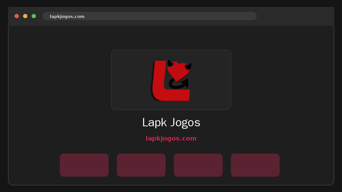 Lapk Jogos Prévia do site
