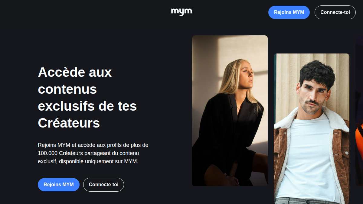 MYM Prévia do site