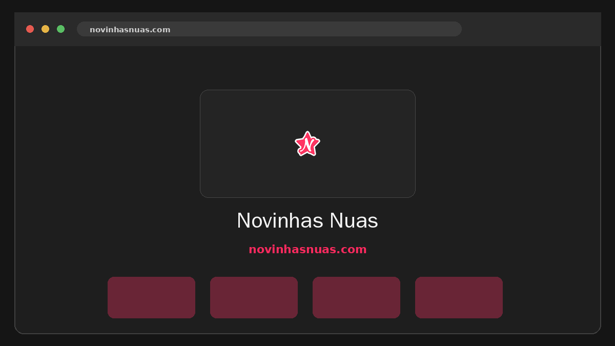 Novinhas Nuas Prévia do site