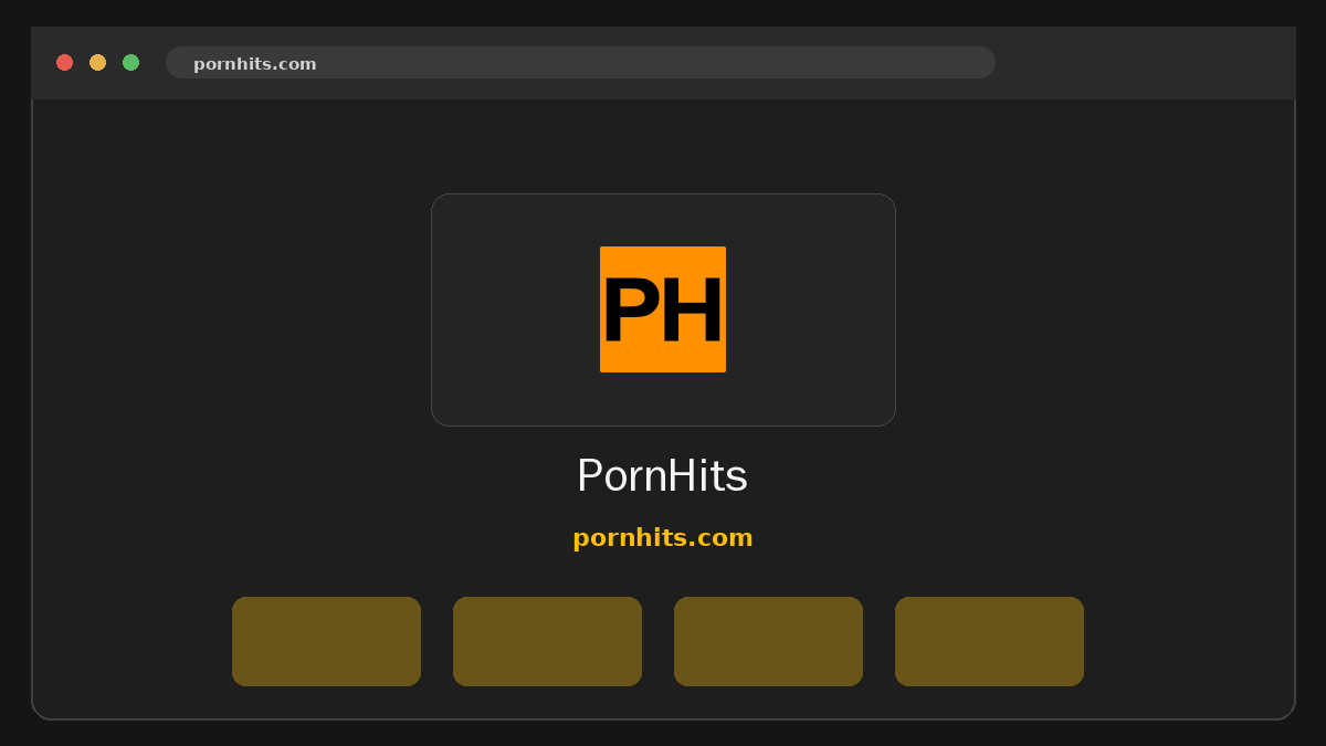 PornHits Prévia do site