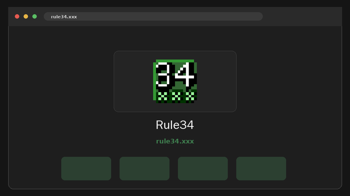 Rule34 Prévia do site
