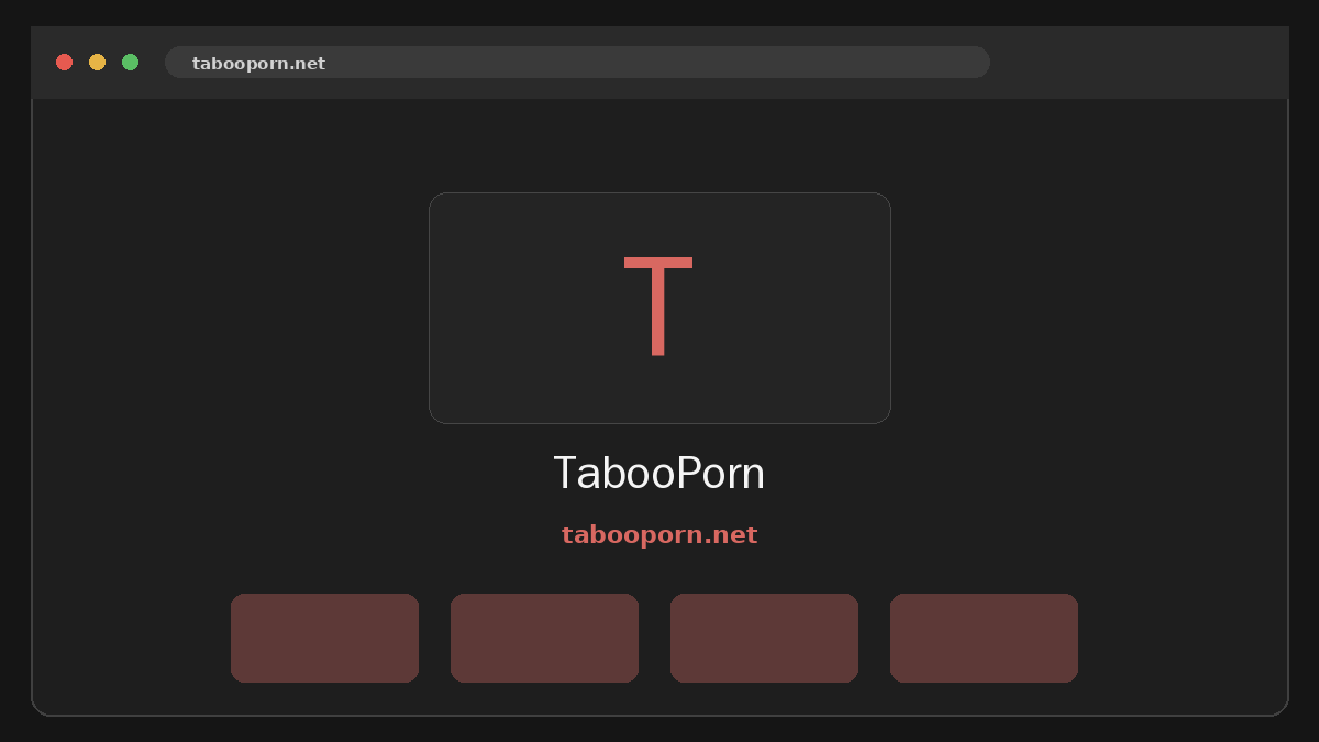 TabooPorn Prévia do site