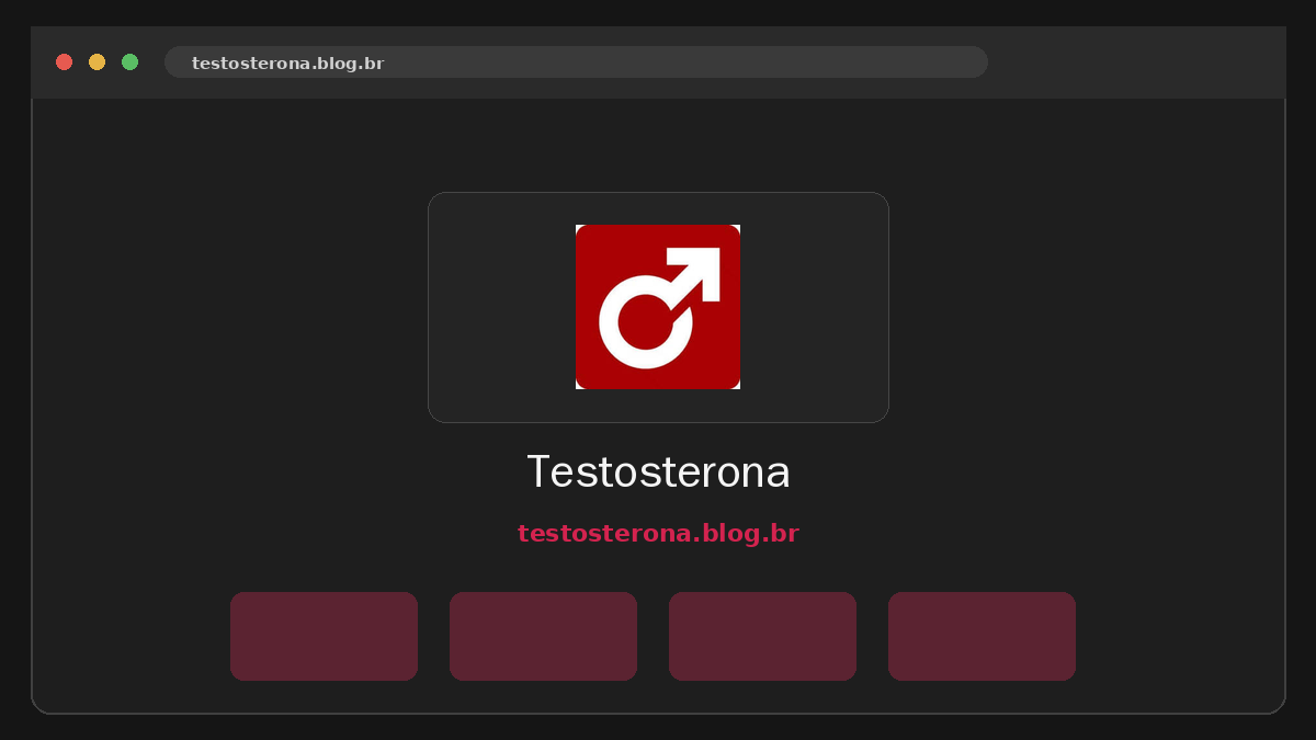 Testosterona Prévia do site