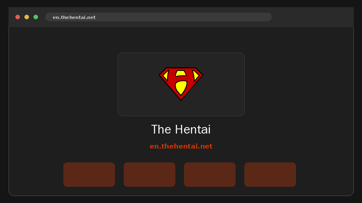 The Hentai Prévia do site