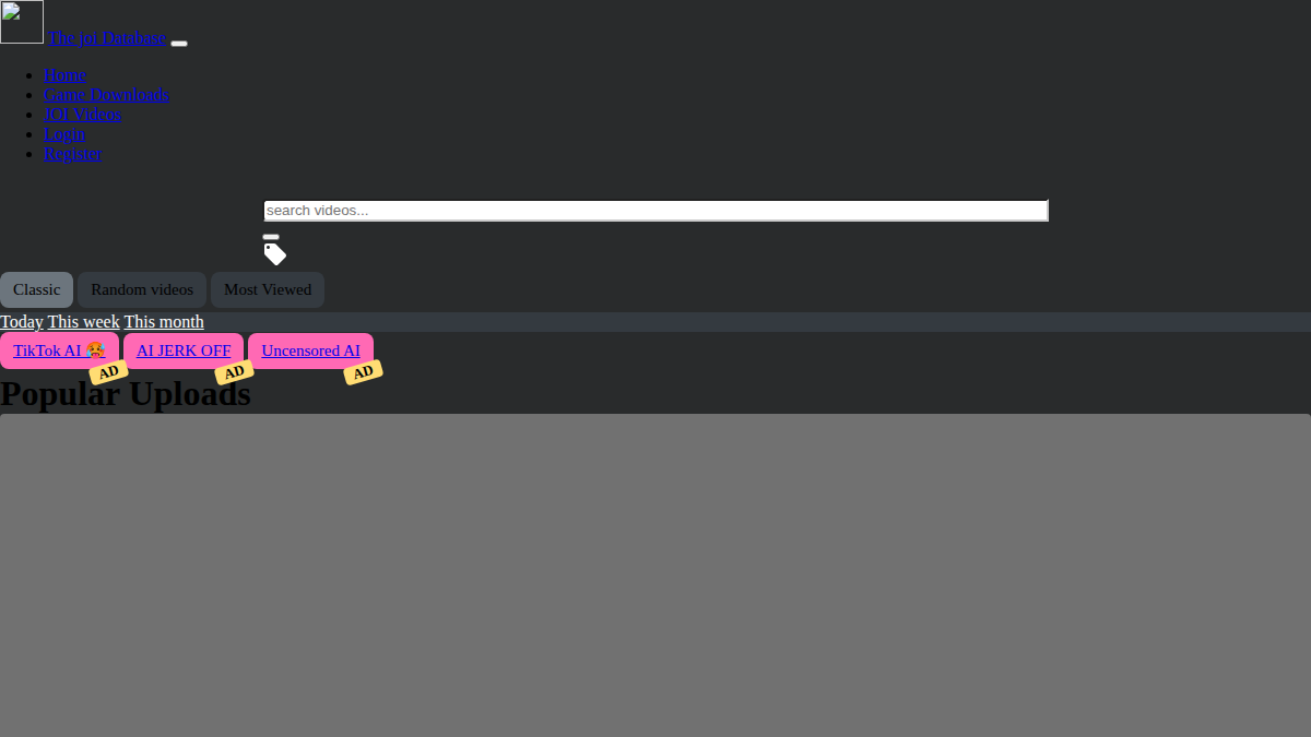 The JOI Database Prévia do site