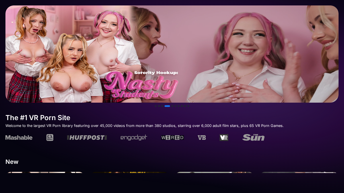 VRporn Prévia do site