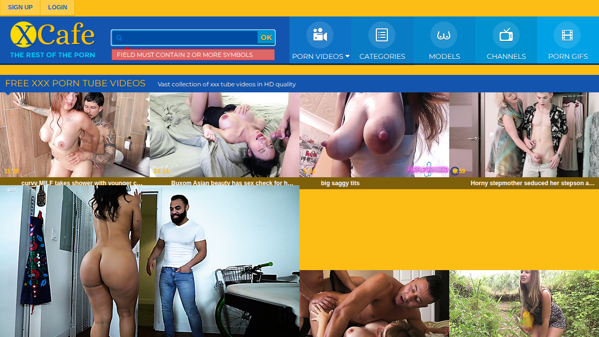 XCafe Prévia do site